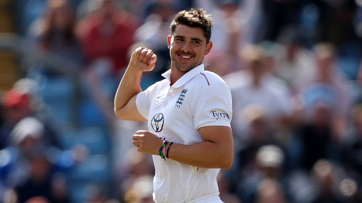 England's Josh Tongue.