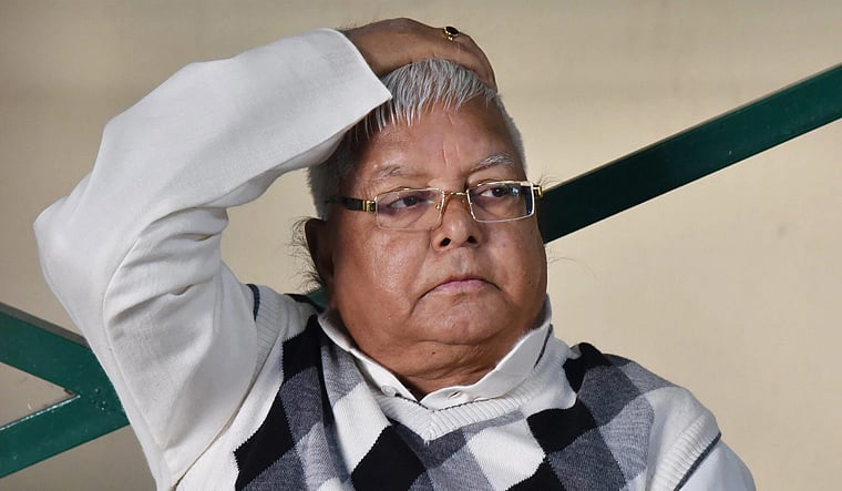 RJD leader Lalu Prasad - PTI