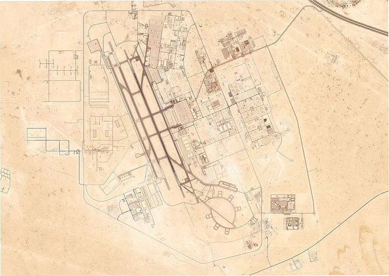 Al Udeid Air Base outside of Doha, Qatar - AP