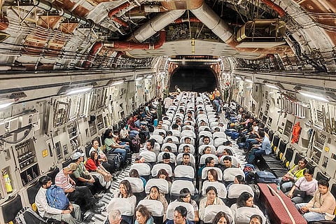 Evacuation operation for Indian nationals