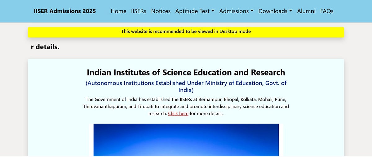IISER Result 2025