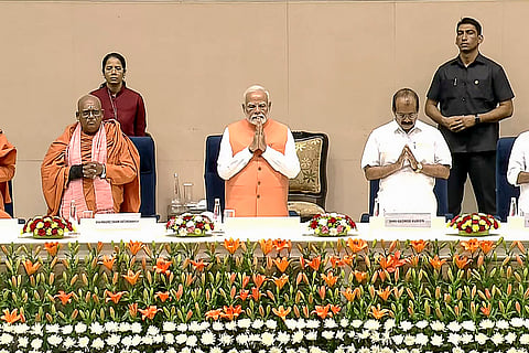 Centenary celebration meeting of Gandhi- Sree Narayana Gurudev conversation