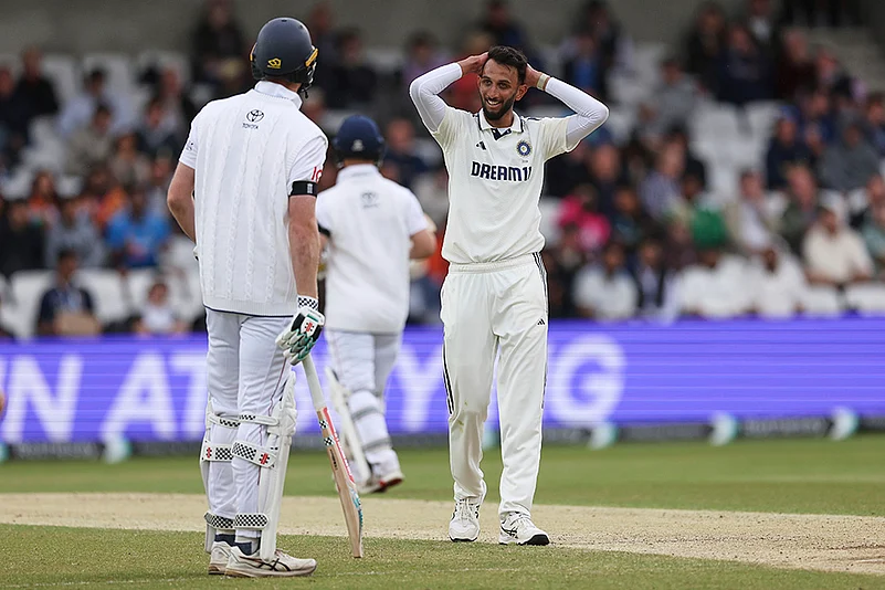 IND vs ENG 1st test match day 5 Cricket photos from Headingley_Prasidh Krishna