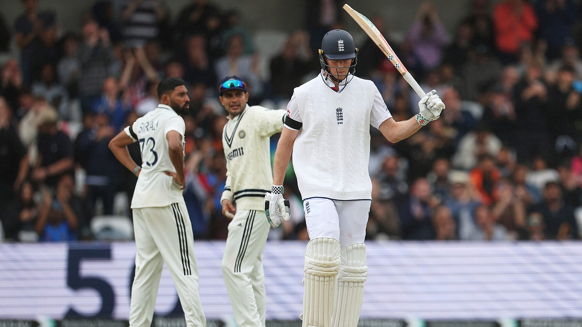 India Vs England 1st Test Day 5: India Tour Of England, Headingley, Leeds: Ben Duckett - | Photo: AP/Scott Heppell