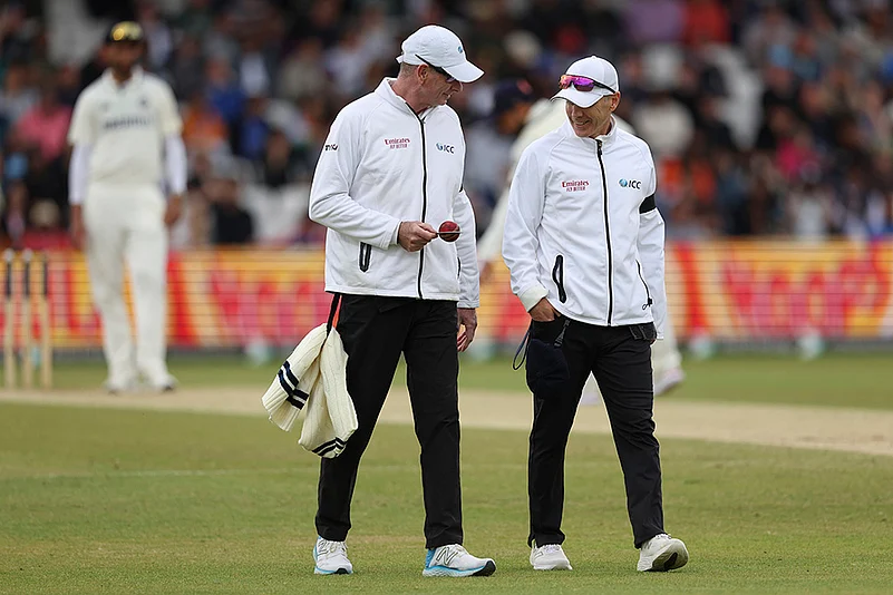 IND vs ENG 1st test match day 5 Cricket photos from Headingley_Paul Reiffel