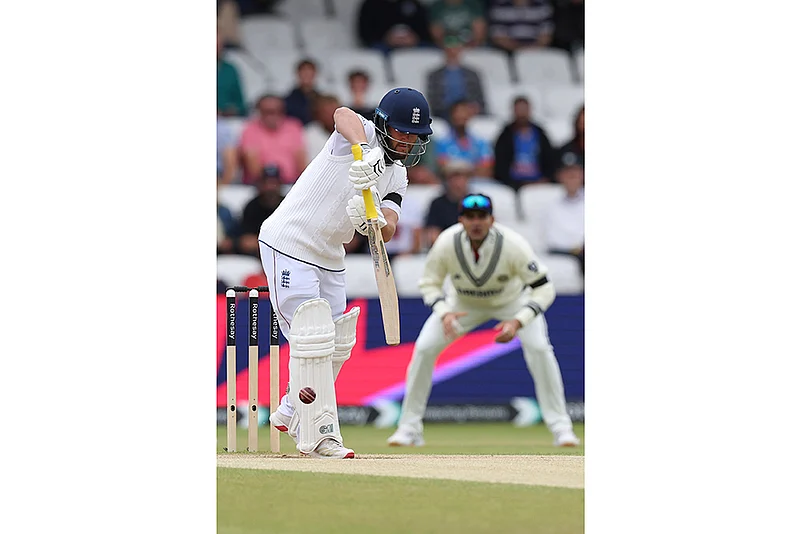 IND vs ENG 1st test match day 5 Cricket photos from Headingley_Ben Duckett