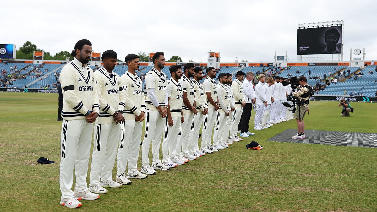 | Photo: X/BCCI : IND vs ENG Live cricket Score, 1st Test Day 5 at Headingley, Leeds - India tour of England