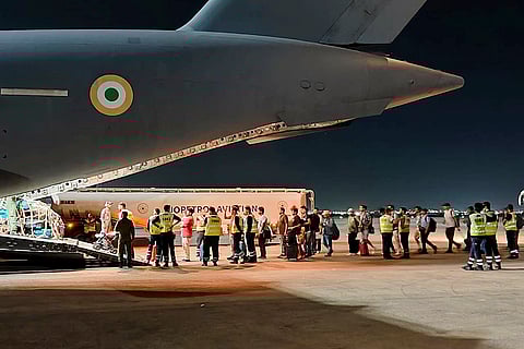 Evacuation operation for Indian nationals