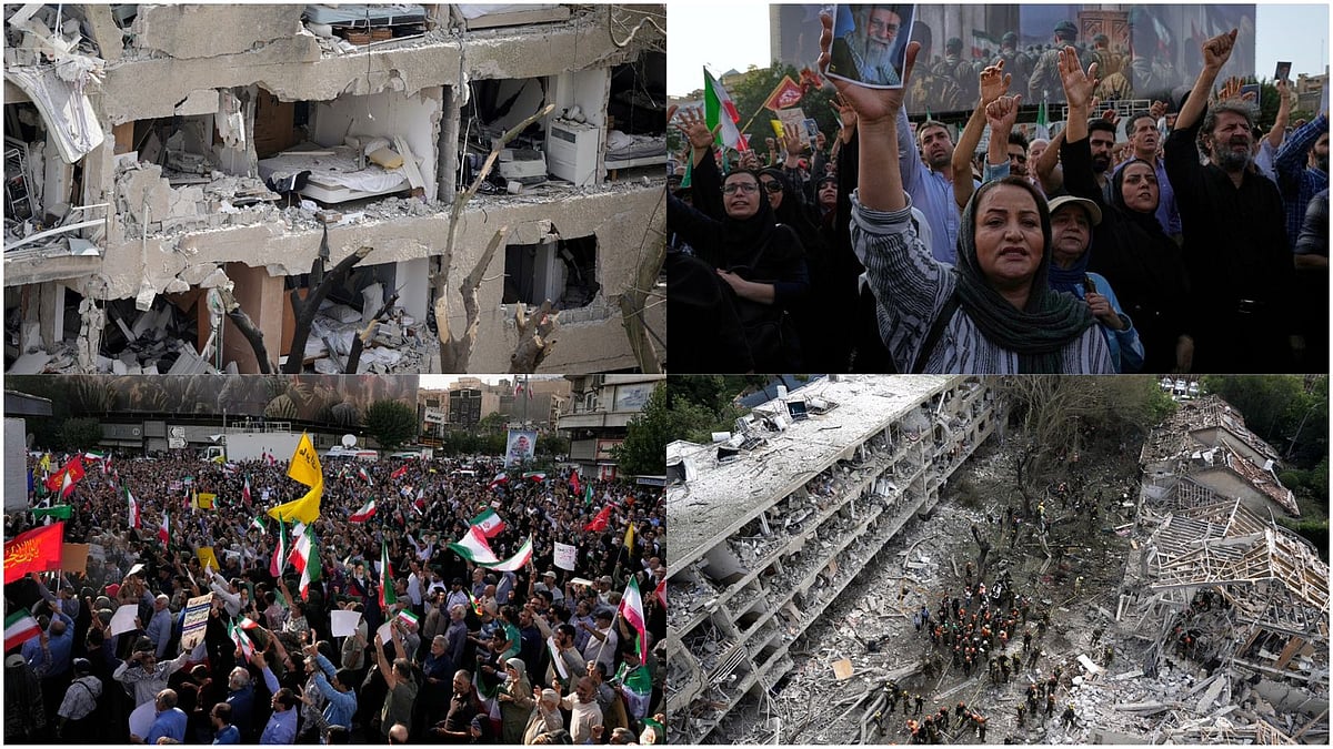 West Asia tensions: Visuals from conflict-hit Iran and Israel - AP