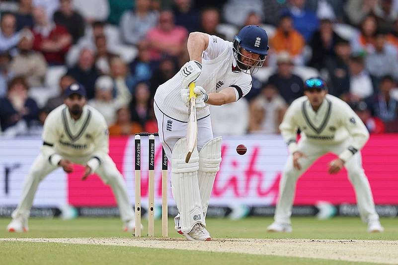 IND vs ENG 1st test match day 5 Cricket photos from Headingley_Ben Duckett