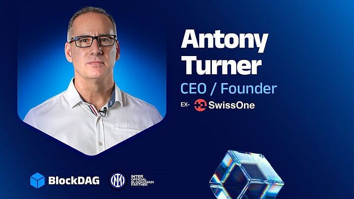 Ceo of BlockDAG Antony Turner