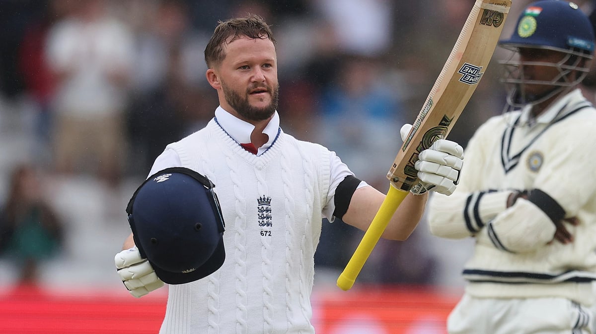India Vs England 1st Test Day 5: India Tour Of England, Headingley, Leeds: Ben Duckett - | Photo: AP/Scott Heppell