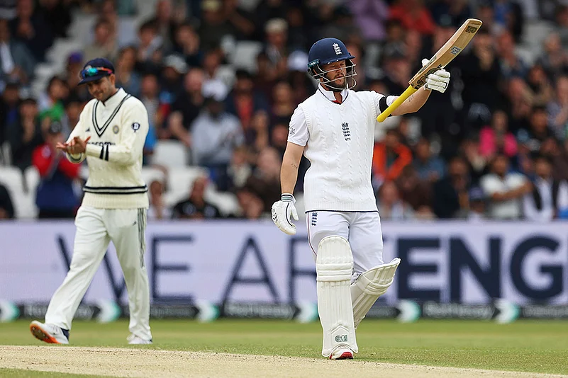 IND vs ENG 1st test match day 5 Cricket photos from Headingley_Ben Duckett