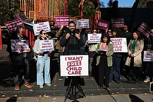 | Photo: Michael M. Santiago/Getty Images : Assemblymember Zohran Mamdani