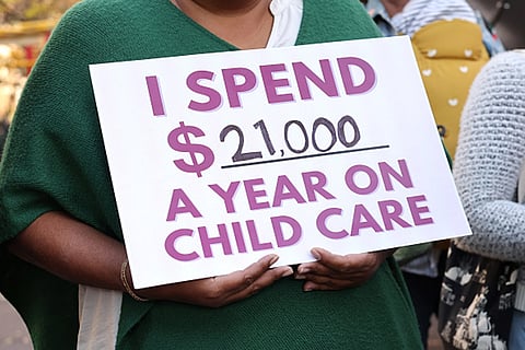 Universal Child Care press conference inn NYC