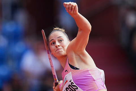 Ostrava Golden Spike athletics meet: Adriana Vilagos, of Serbia
