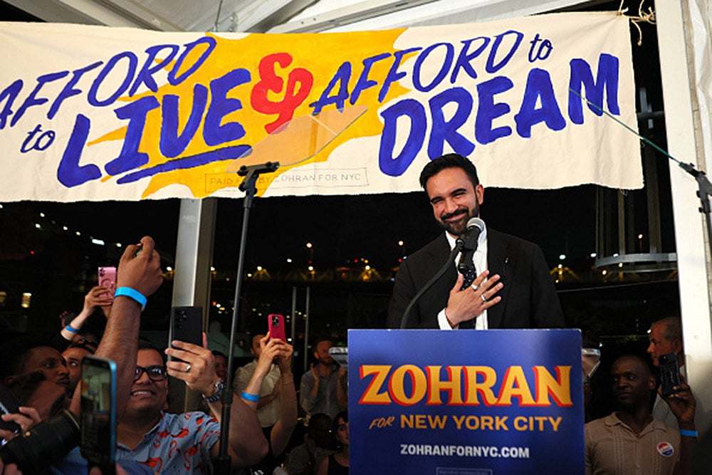 Zohran Mamdani - | Photo: Michael M. Santiago/Getty Images