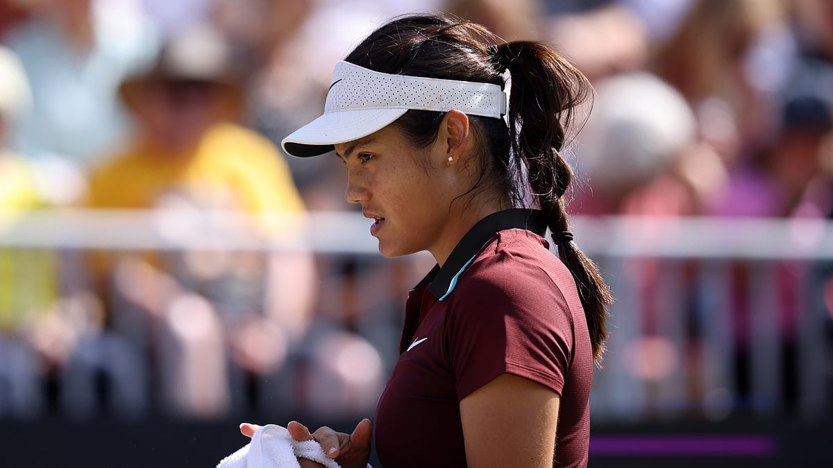 Emma Raducanu at Eastbourne