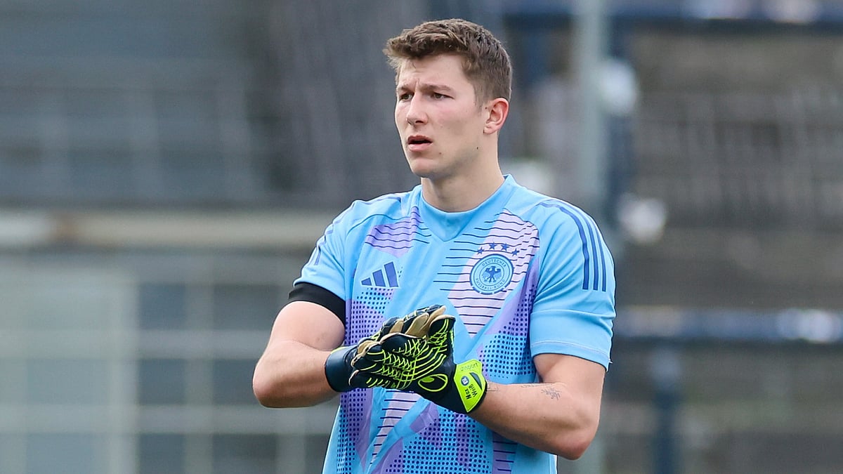 File photo of Max Weiss in action for Karlsruher last season. - File