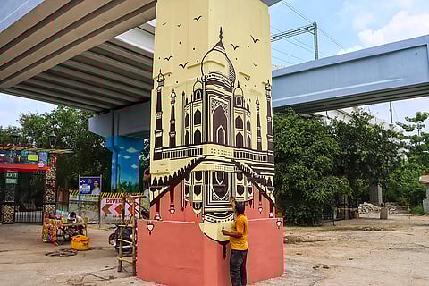 Beautification in Delhi