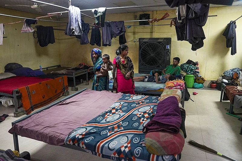 Night shelter in Delhi