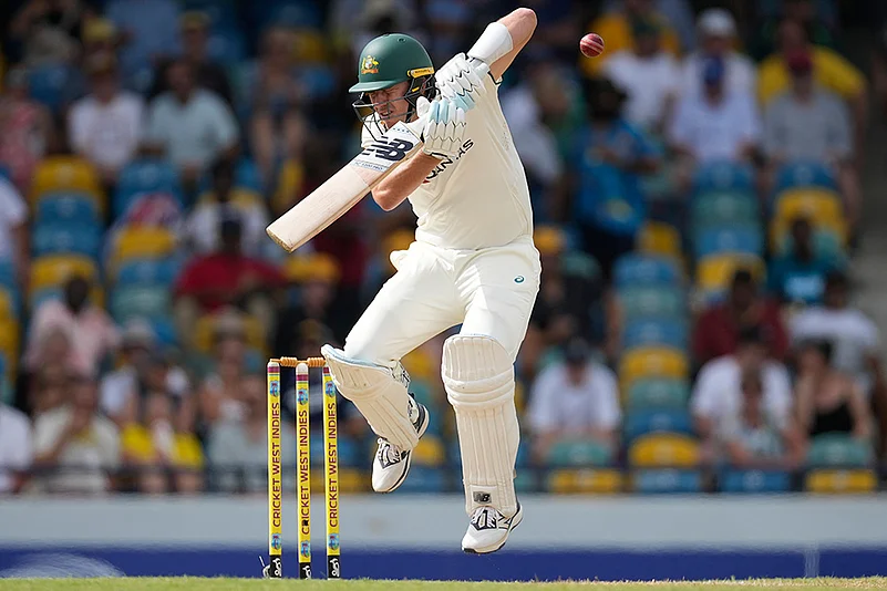 West Indies Vs Australia 1st Test Cricket Day 1 in Barbados_Pat Cummins