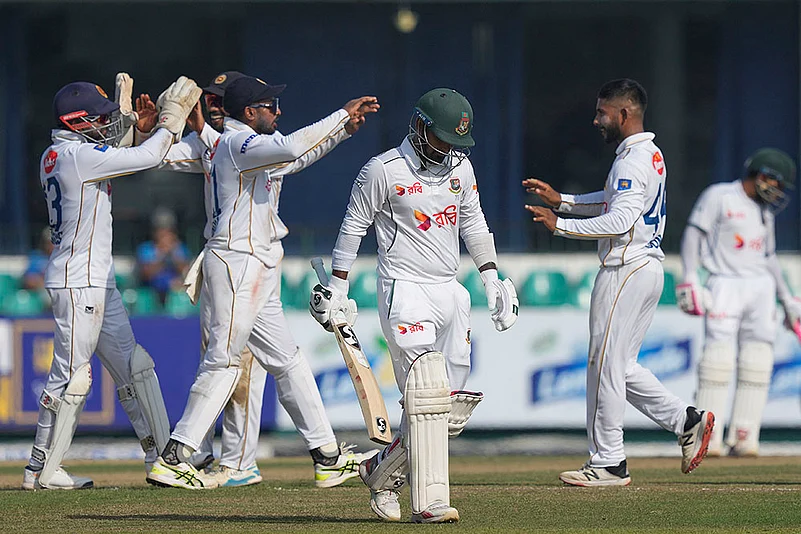 Sri Lanka Vs Bangladesh, 2nd Test Cricket Day 1 in Colombo_Litton Das