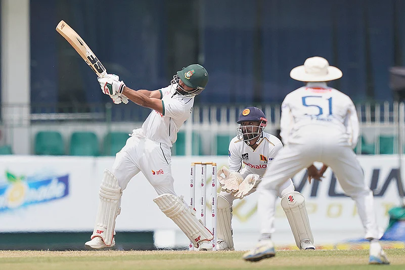 Sri Lanka Vs Bangladesh, 2nd Test Cricket Day 1 in Colombo_Najmul Hossain Shanto
