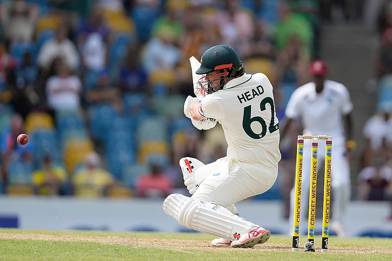 West Indies Vs Australia 1st Test Cricket Day 1 in Barbados_Travis Head