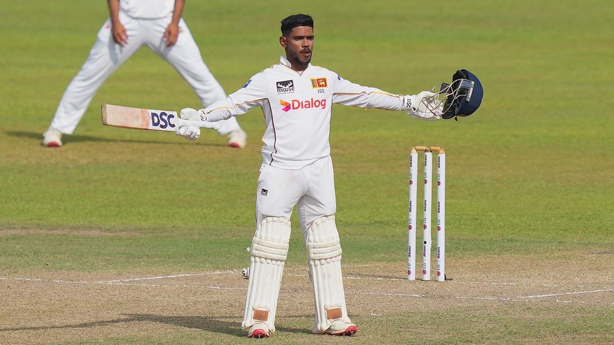 File : Pathum Nissanka century gives Sri Lanka the lead over Bangladesh