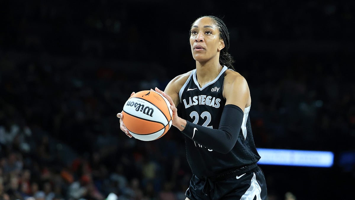 Las Vegas Aces' A'ja Wilson makes WNBA history