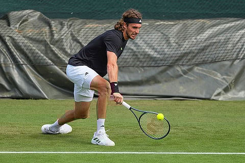 Britain Tennis Wimbledon practice session