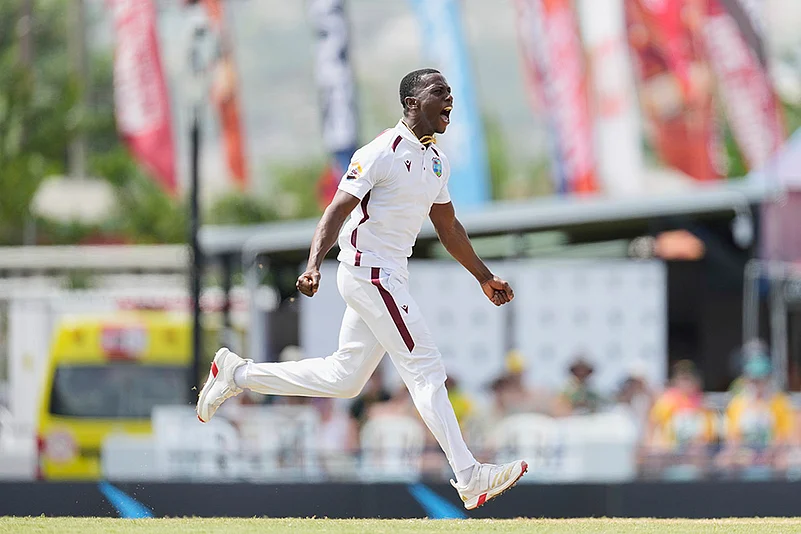 West Indies Vs Australia 1st Test Cricket Day 1 in Barbados_Shamar Joseph