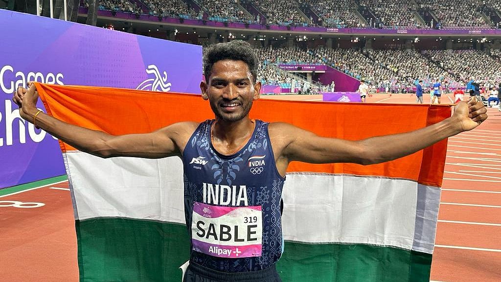 Indian steeplechaser Avinash Sable. - Photo: X | Narendra Modi