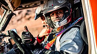 Special Arrangement : India’s trailblazing rally driver Sanjay Takale.