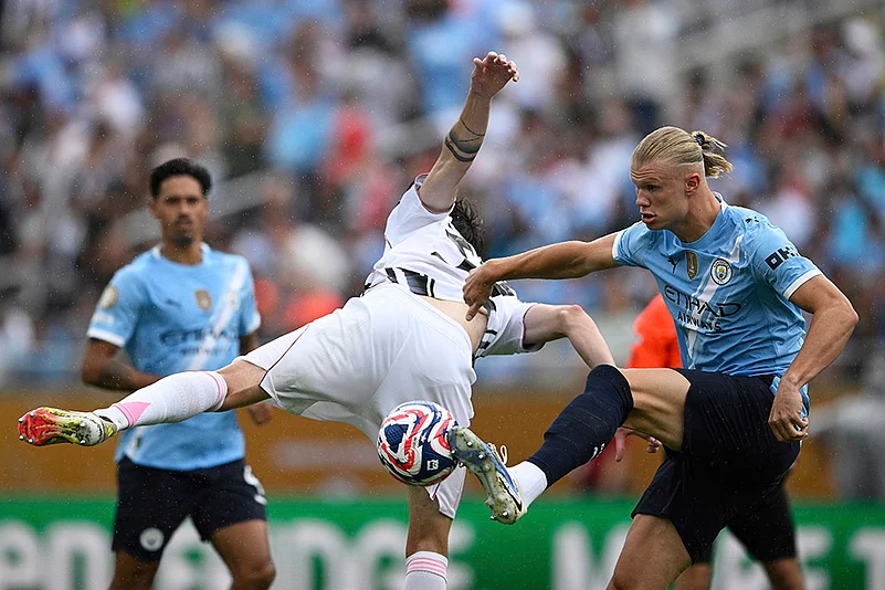 FIFA Club World Cup Group G match Juventus vs Manchester City_Erling Haaland
