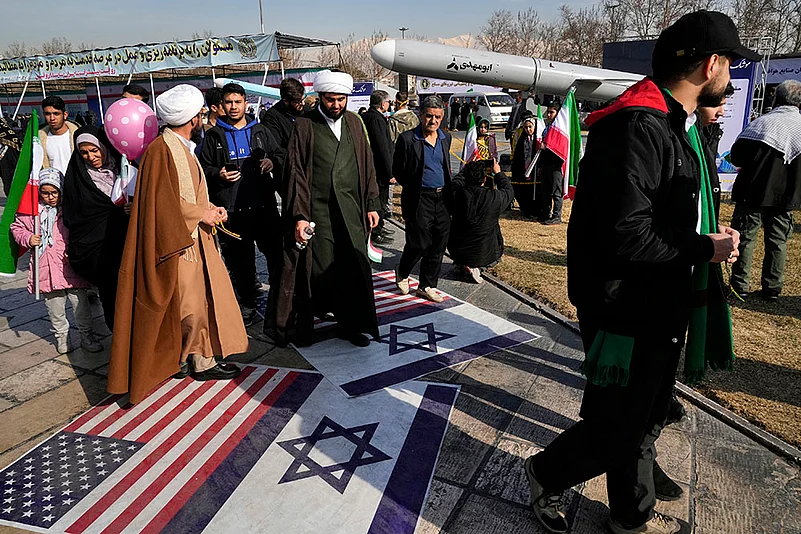 Irans 1979 Islamic Revolution rally