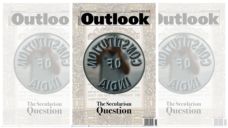 Outlook November 21, 2022 cover on The Secularism Question - null