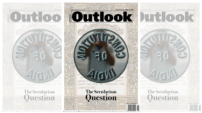 Outlook November 21, 2022 cover on The Secularism Question