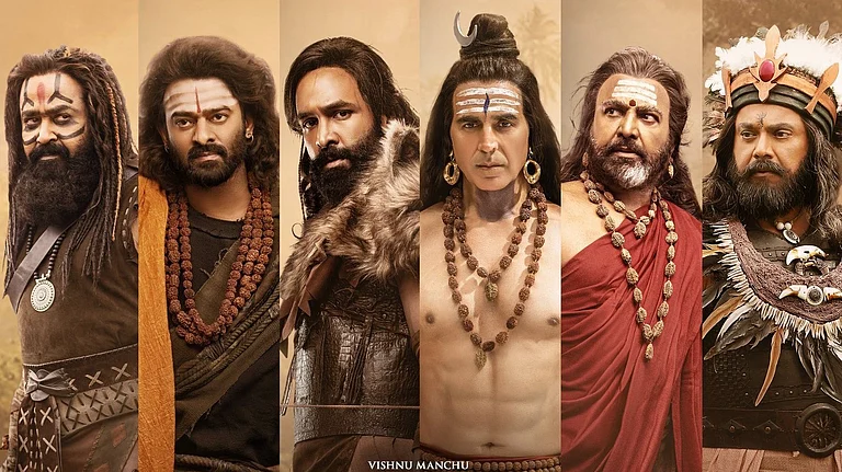 Vishnu Manchu's Kannappa with star-studded cast - X