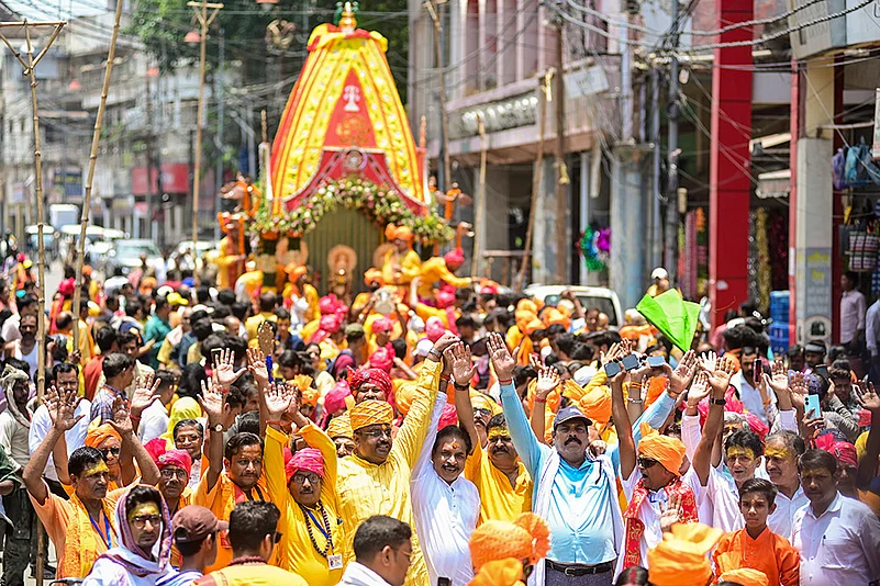 Rath Yatra festival in Prayagraj