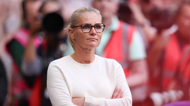 England head coach Sarina Wiegman