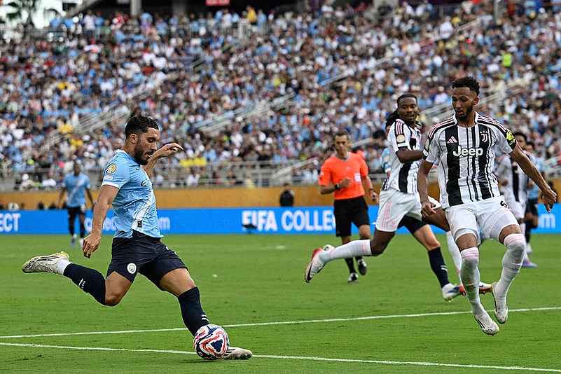 FIFA Club World Cup Group G match Juventus vs Manchester City_Rayan Cherki