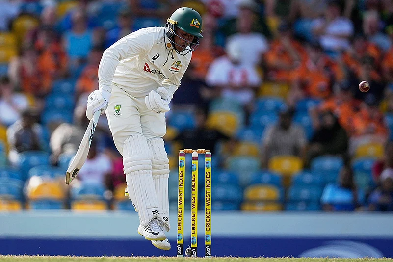 Australia tour of West Indies, WI vs AUS 1st Test Day 2 in Barbados: Usman Khawaja