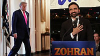 AP : US President Donald Trump(L); Democratic mayoral candidate Zohran Mamdani (R)