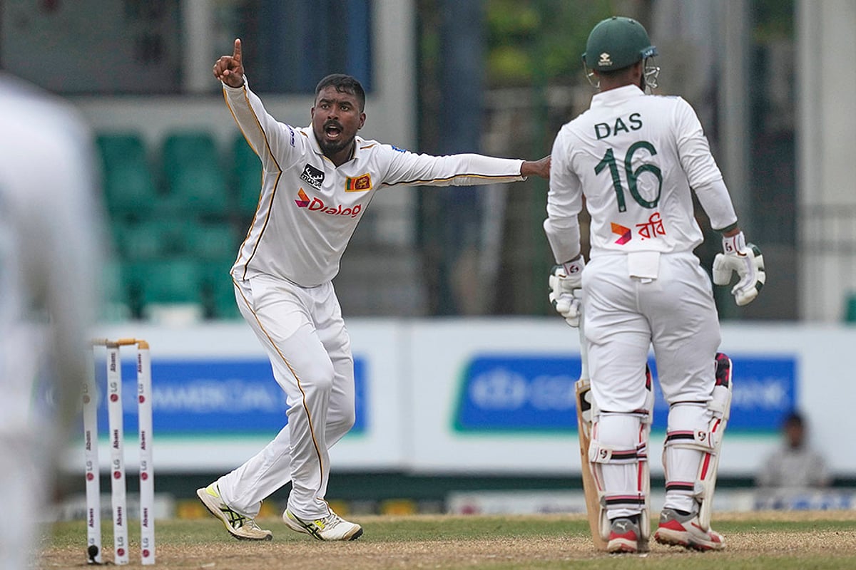 Bangladesh Tour of Sri Lanka, SL vs Ban 2nd test Day 3 in Colombo: Tharindu Ratnayake