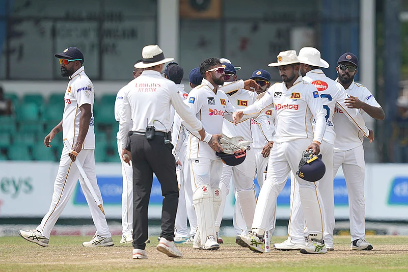Bangladesh Tour of Sri Lanka, SL vs BAN 2nd test Day 4 in Colombo pics
