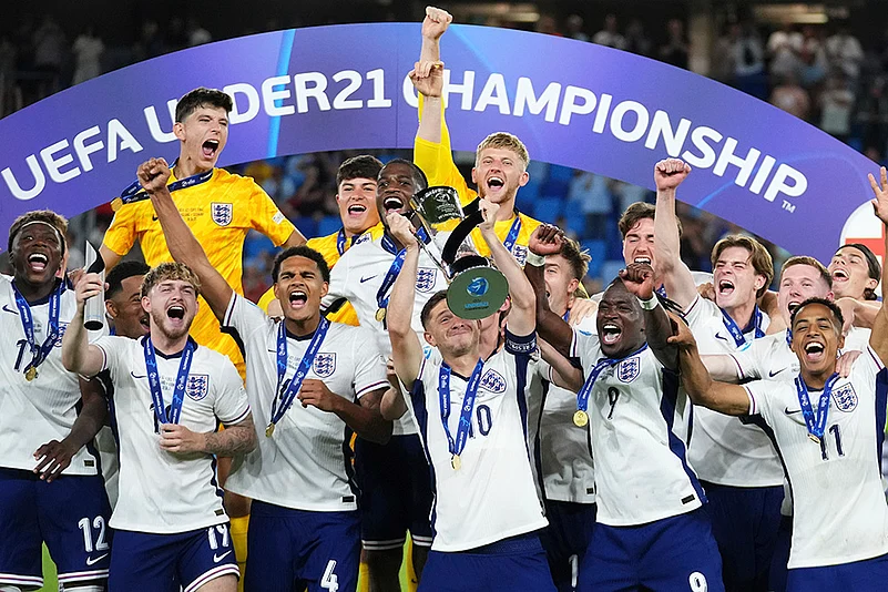 Euro U21 Soccer Championship Final England vs Germany in Bratislava, Slovakia_James McAtee