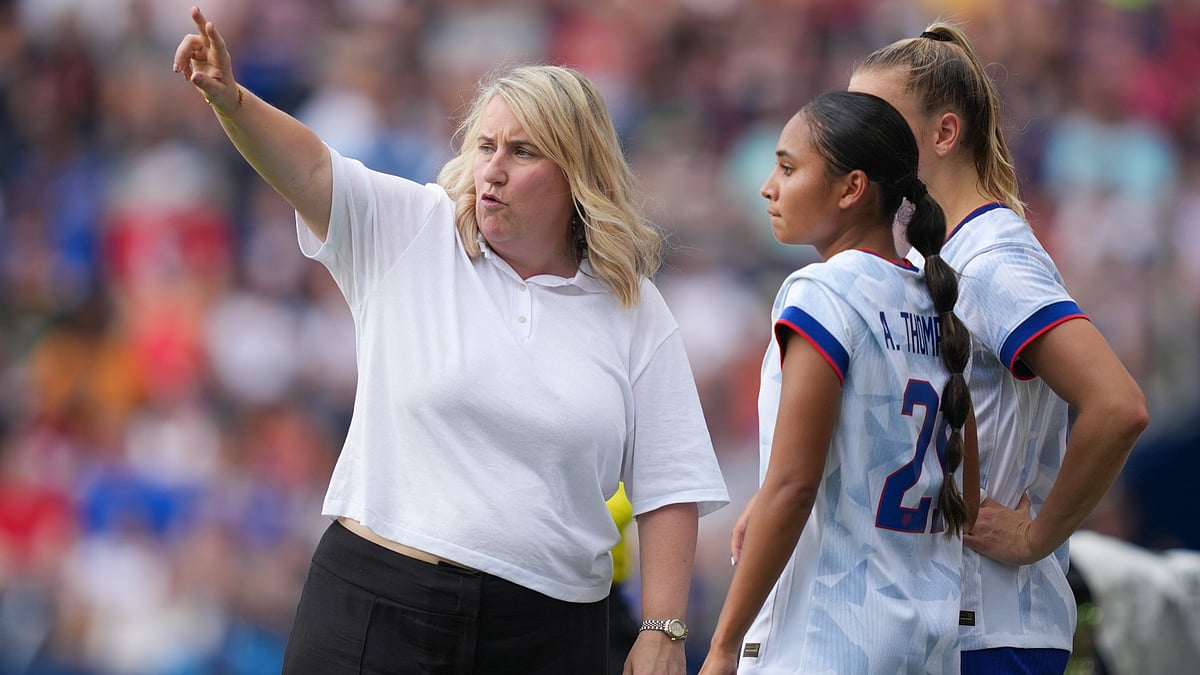 Emma Hayes during her team's win over Ireland