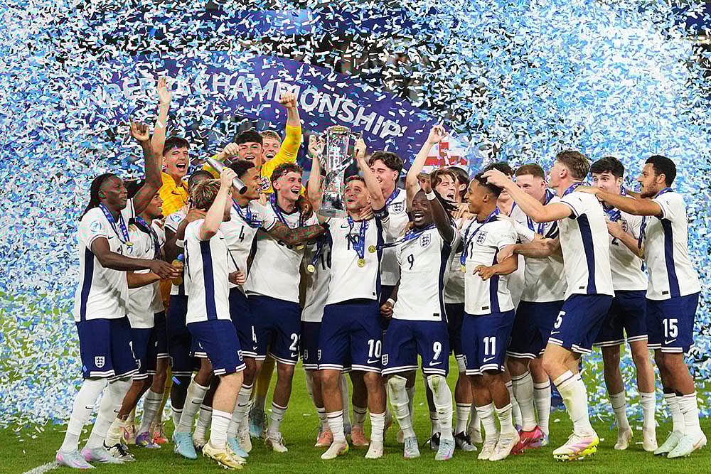 | Photo: AP/Petr David Josek : U21 Euro Final: England vs Germany